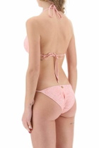 VERSACE baroque bikini top Pink