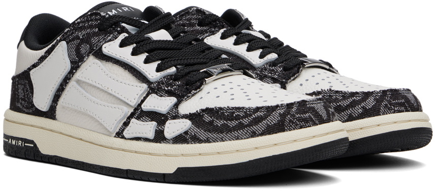 Bandana Denim Skel Top Low Sneakers