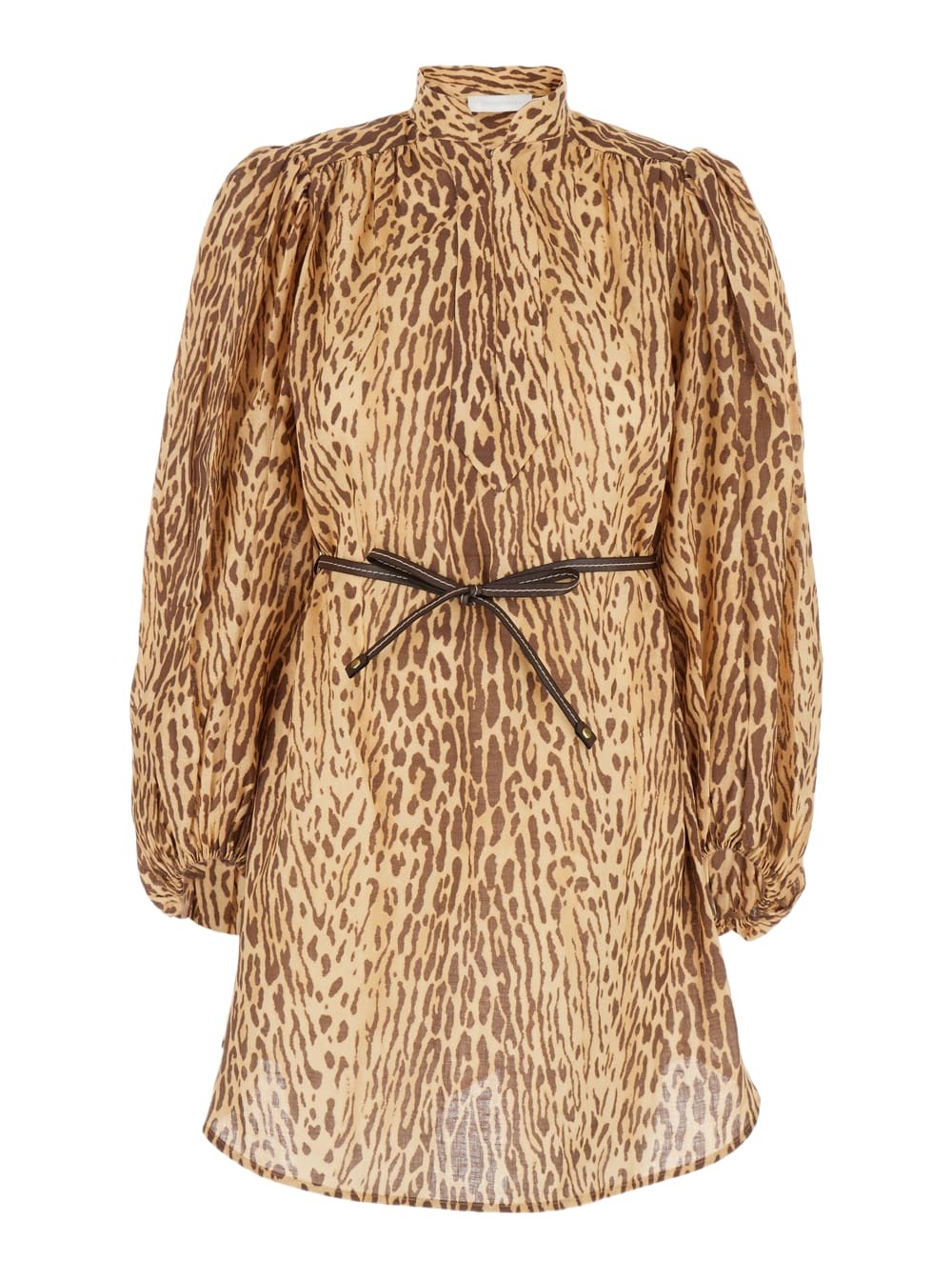 ZIMMERMANN 1760PRS254PPSLY 関税送料込 Zimmermann Lovestruck Wrap Mini Dress in Gold Paisley Floral