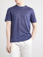 Zegna - Oasi Knitted Linen T-Shirt - Blue