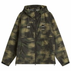 F.C. Real Bristol Men's Speed Camo Hooded Jacket in Woodland