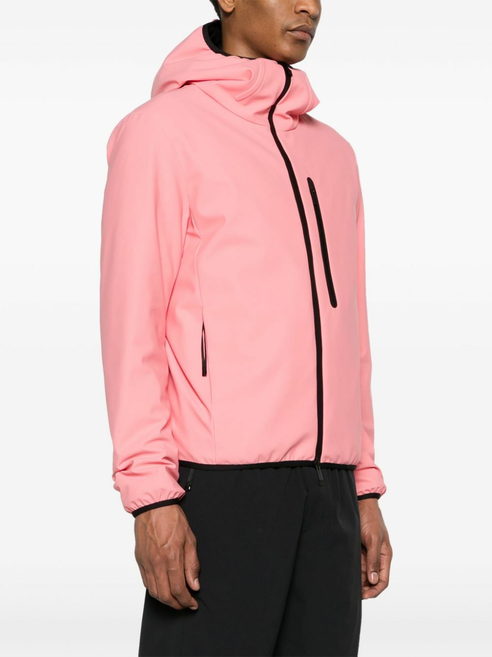 Moncler Pink Lausfer Short Down Jacket Moncler