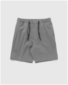 Officine Générale Phil Short Jap Cot Seersucker Grey - Mens - Casual Shorts