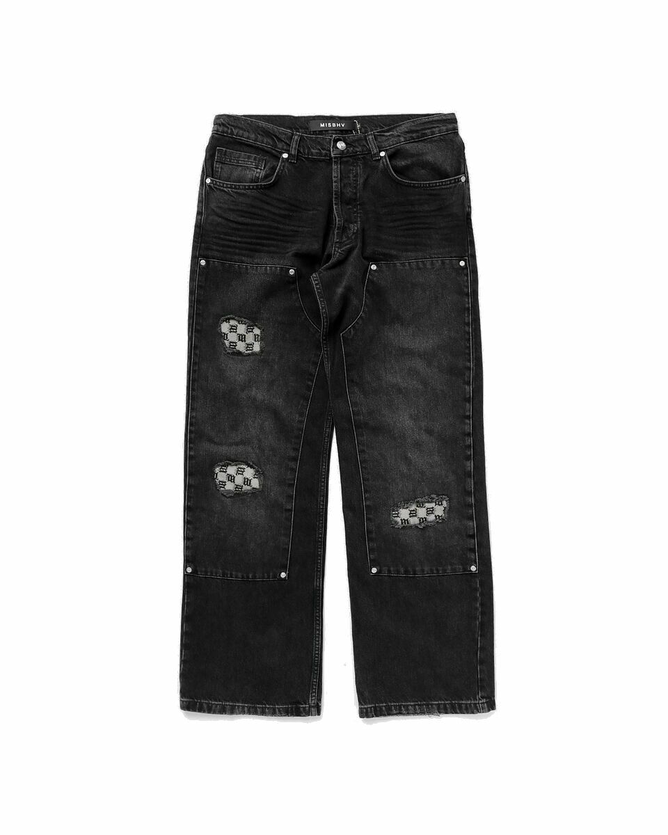 Photo: Misbhv Monogram Carpenter Trousers Black - Mens - Jeans