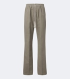 Rick Owens Dietrich cotton straight-leg pants