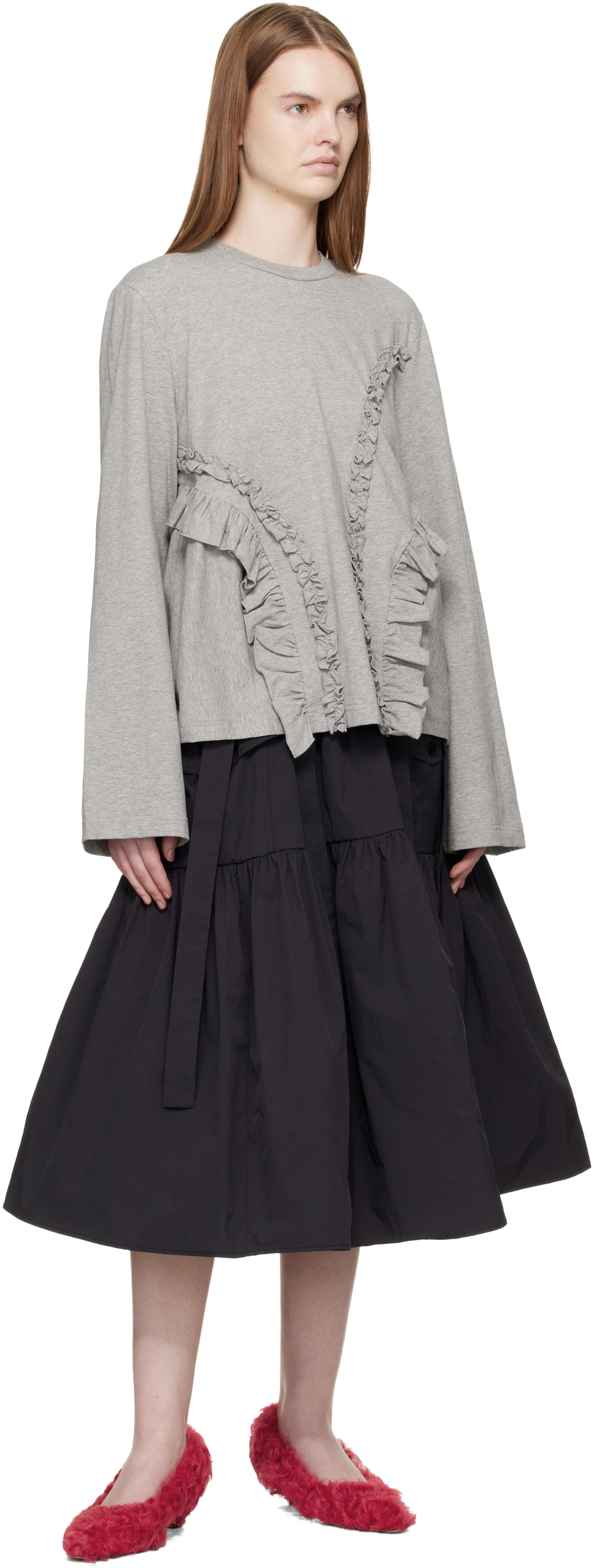 Cecilie Bahnsen Gray CBalva T-shirt