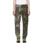 Levis Green Hi Ball Camo Cargo Pants