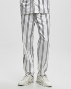 Les Deux Porter Stripe Pants White - Mens - Casual Pants