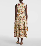 Ulla Johnson Kiran floral cotton midi dress