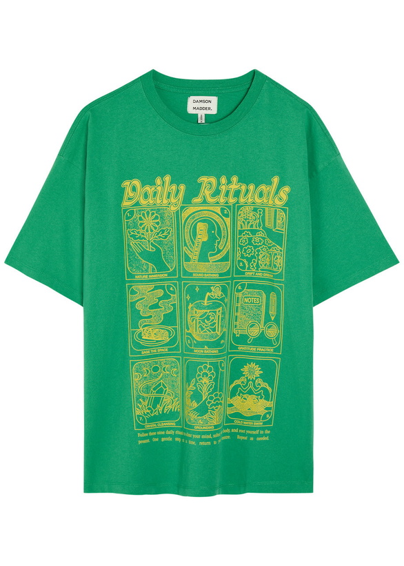 Photo: Damson Madder Daily Rituals Cotton T-shirt Green