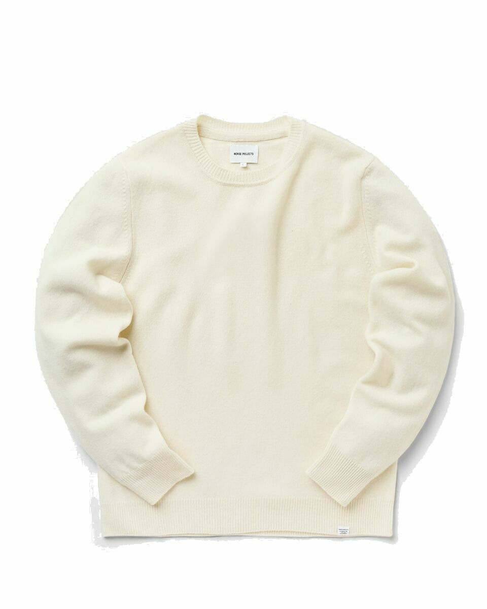 Photo: Norse Projects Sigfred Lambswool Beige - Mens - Pullovers