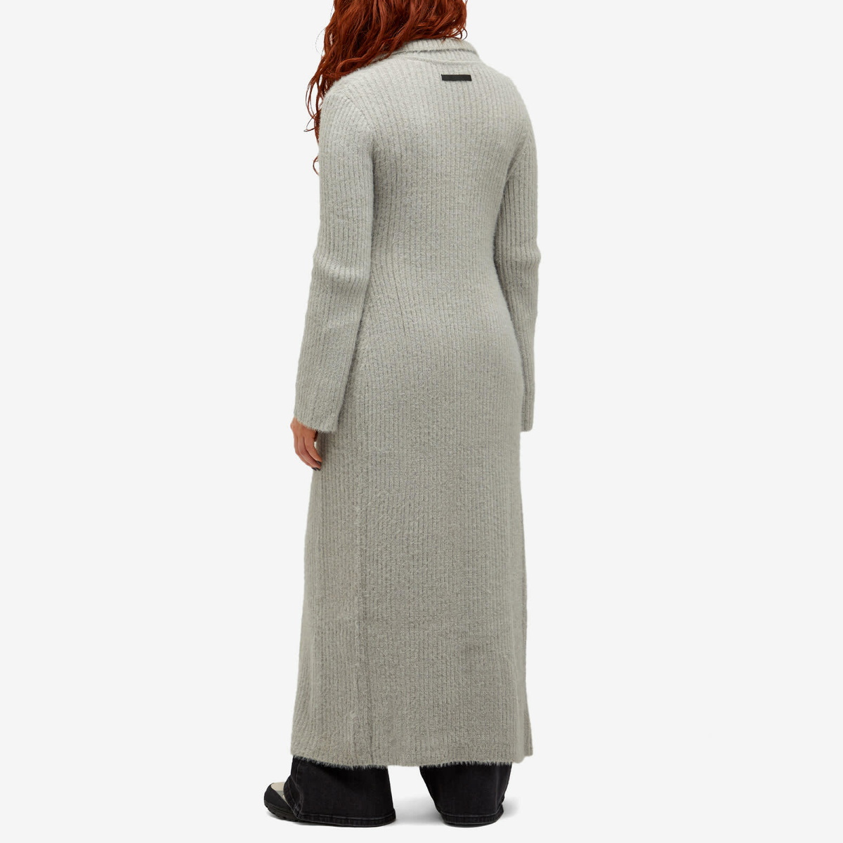 Daily Paper Women's Fluffy Long Cardigan in Ultimate Gray