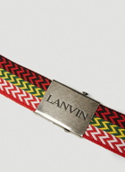 Zigzag Embroidery Belt in Multicolour