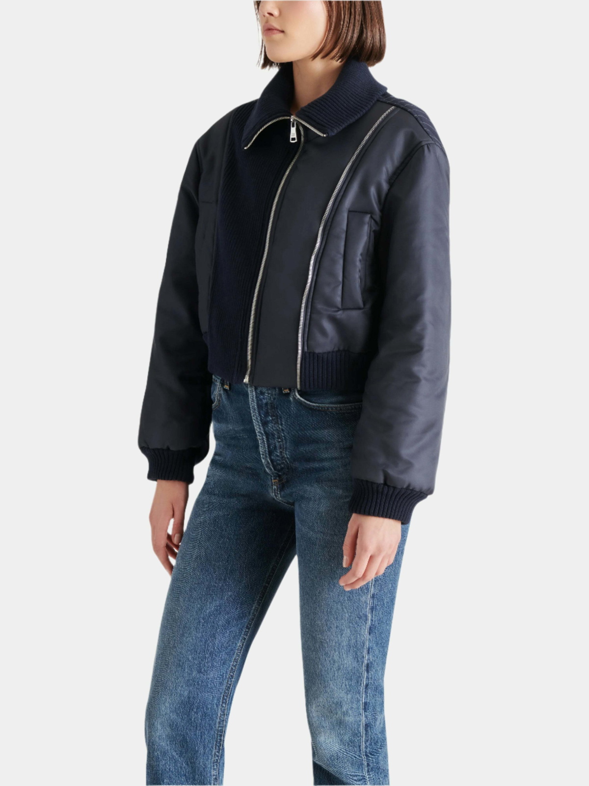 Steve Madden Storm Jacket in Navy