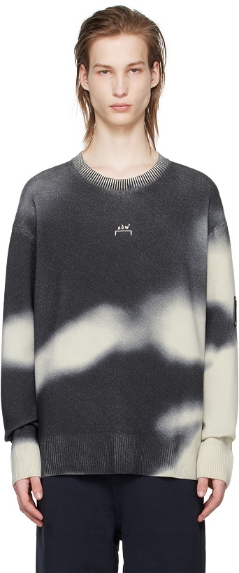 Photo: A-COLD-WALL* Black & White Gradient Sweater