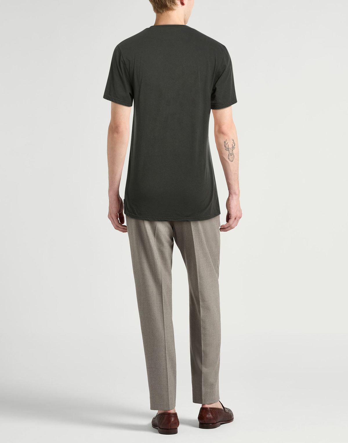 Crossley Mens T-shirt Charcoal