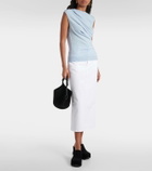 Tove Vita ruched wool top