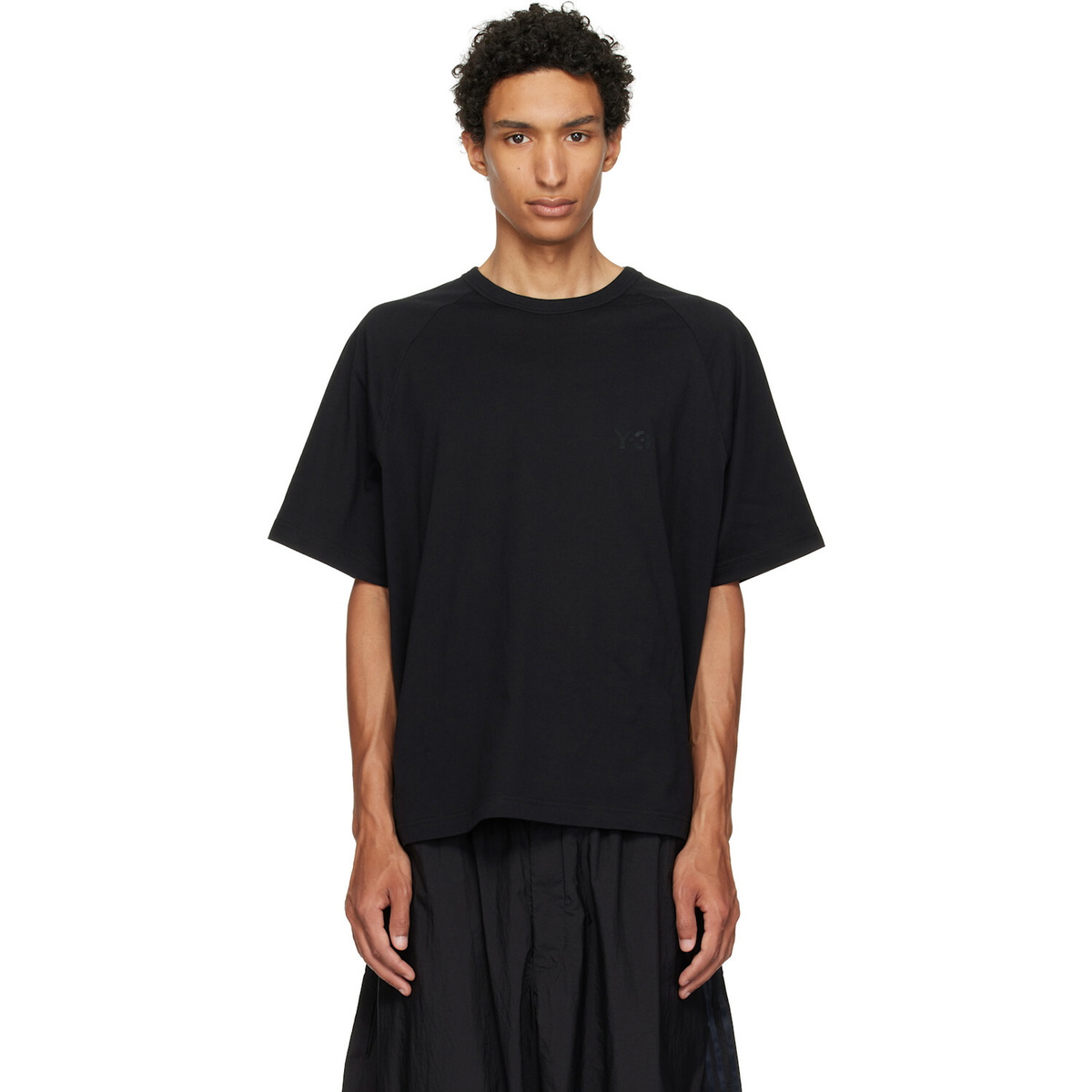 Y-3 Black Boxy S/S T-shirt