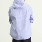 Comme des Garçons Homme Men's Triple Layers Coat in White/Navy/Black