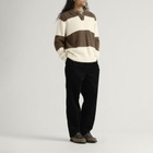 Corridor Men's Brushed Knit Rugby in Natural