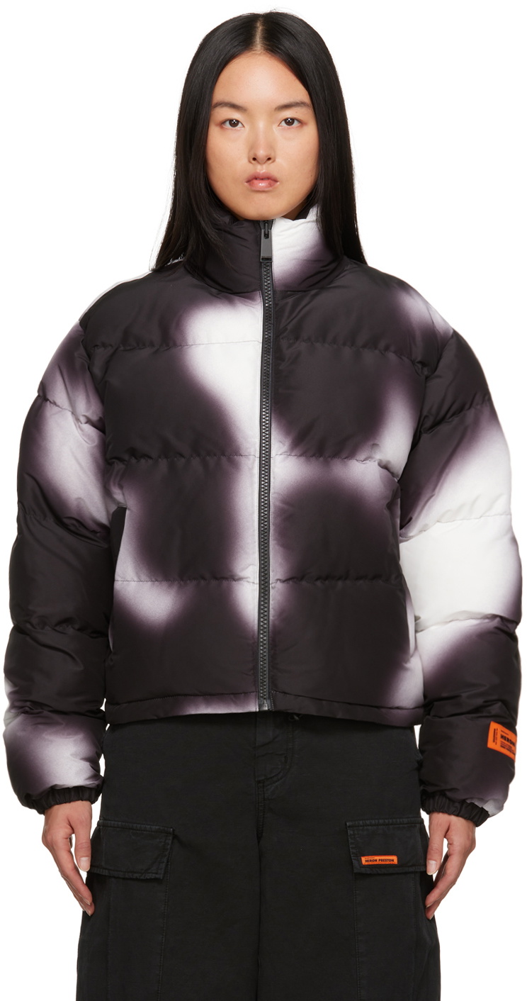 Heron Preston Logo Patch Puffer Jacket Heron Preston