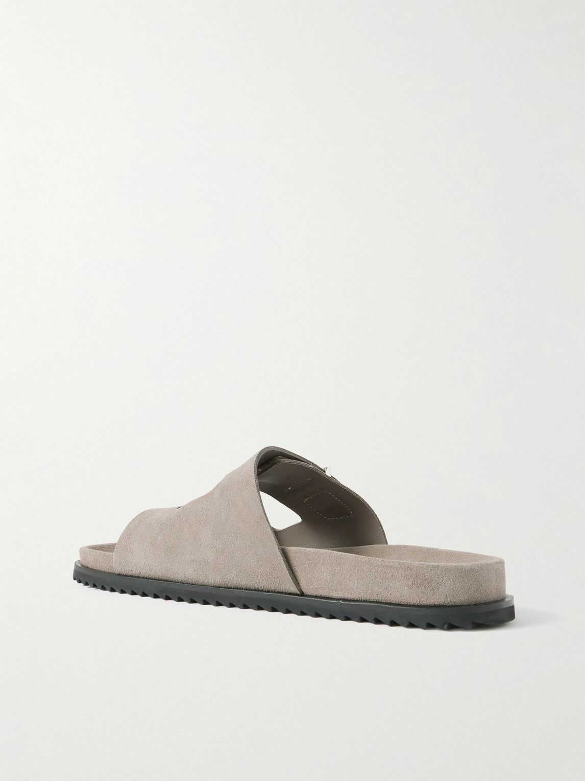 Mr P. - Suede Sandals - Neutrals