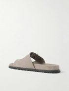 Mr P. - Suede Sandals - Neutrals