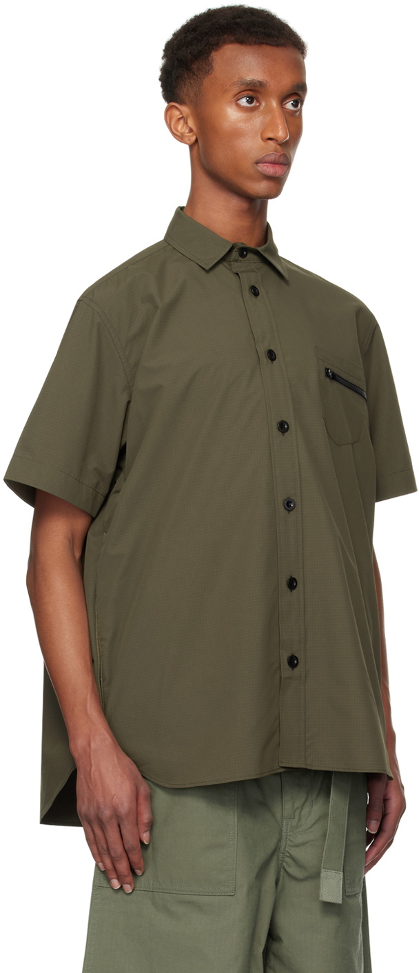 sacai - sacai シャツ　18-04053 SACAI | POPLIN SHORT SLEEVE SHIRT