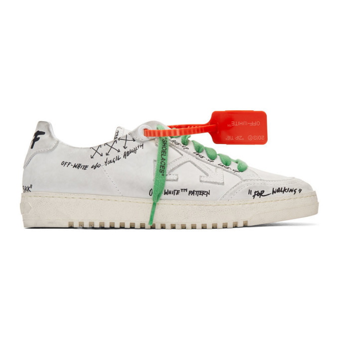 Photo: Off-White White Low 2.0 Sneakers