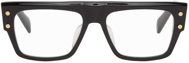 Photo: Balmain Black Akoni Edition B‐III Glasses