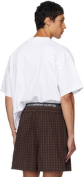 Alexander Wang White Short Sleeve T-shirt