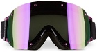 Yniq Black & Pink Four Ski Goggles