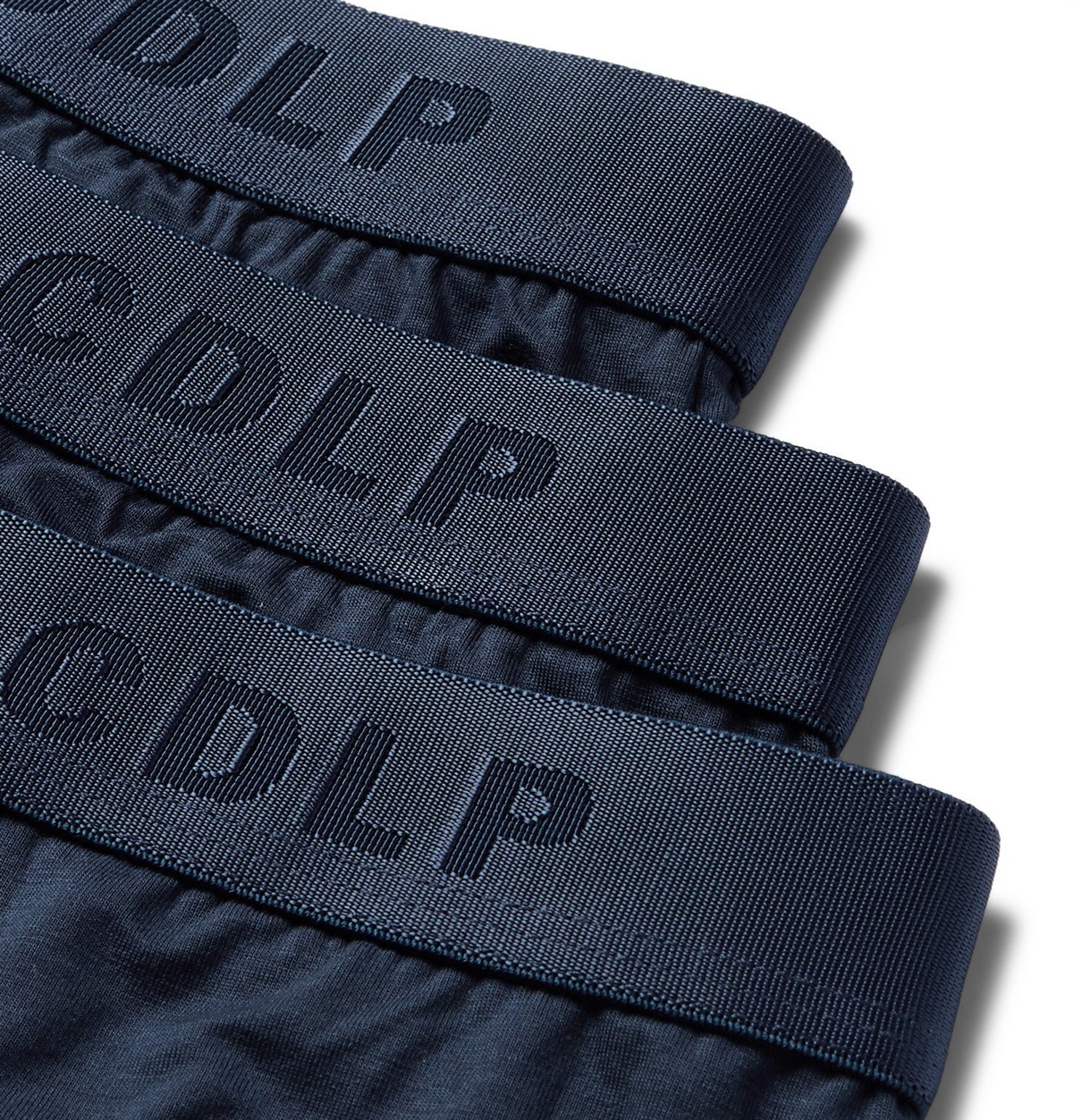 Cdlp Three Pack Stretch Lyocell Boxer Briefs Blue Cdlp