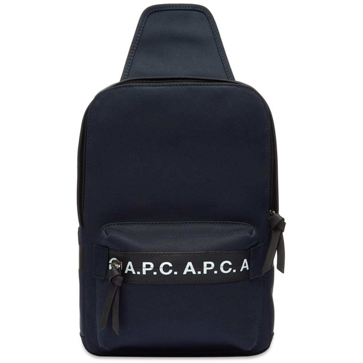 Photo: A.P.C. Savile Logo Sling Bag