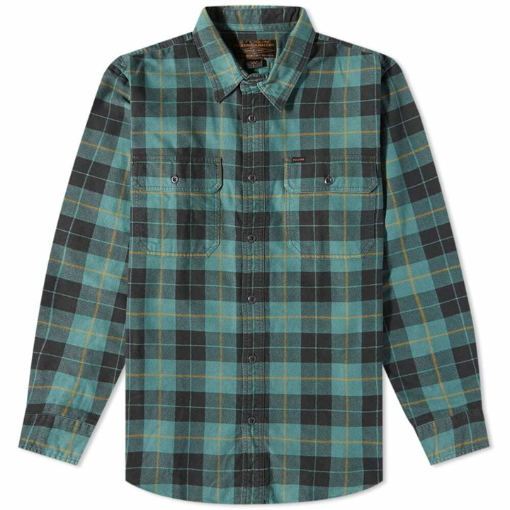 Photo: Filson Men's Field Flannel Shirt in Green