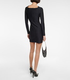 Coperni - Twisted cutout jersey minidress