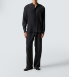 Umit Benan Bruce linen and cotton shirt