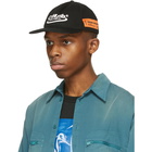 Heron Preston Black and White Style Baseball Cap