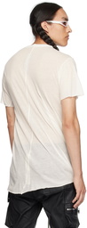 Rick Owens White Basic T-Shirt