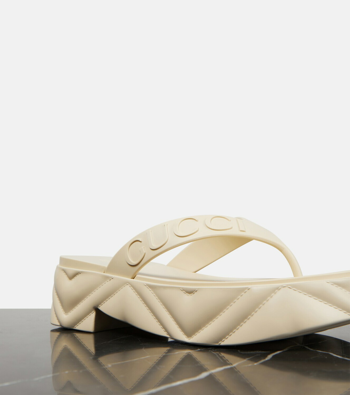 Gucci Logo platform sandals Gucci