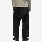 Acronym Men's Encapsulated Nylon Ultrawide Drawcord Trousers in Black