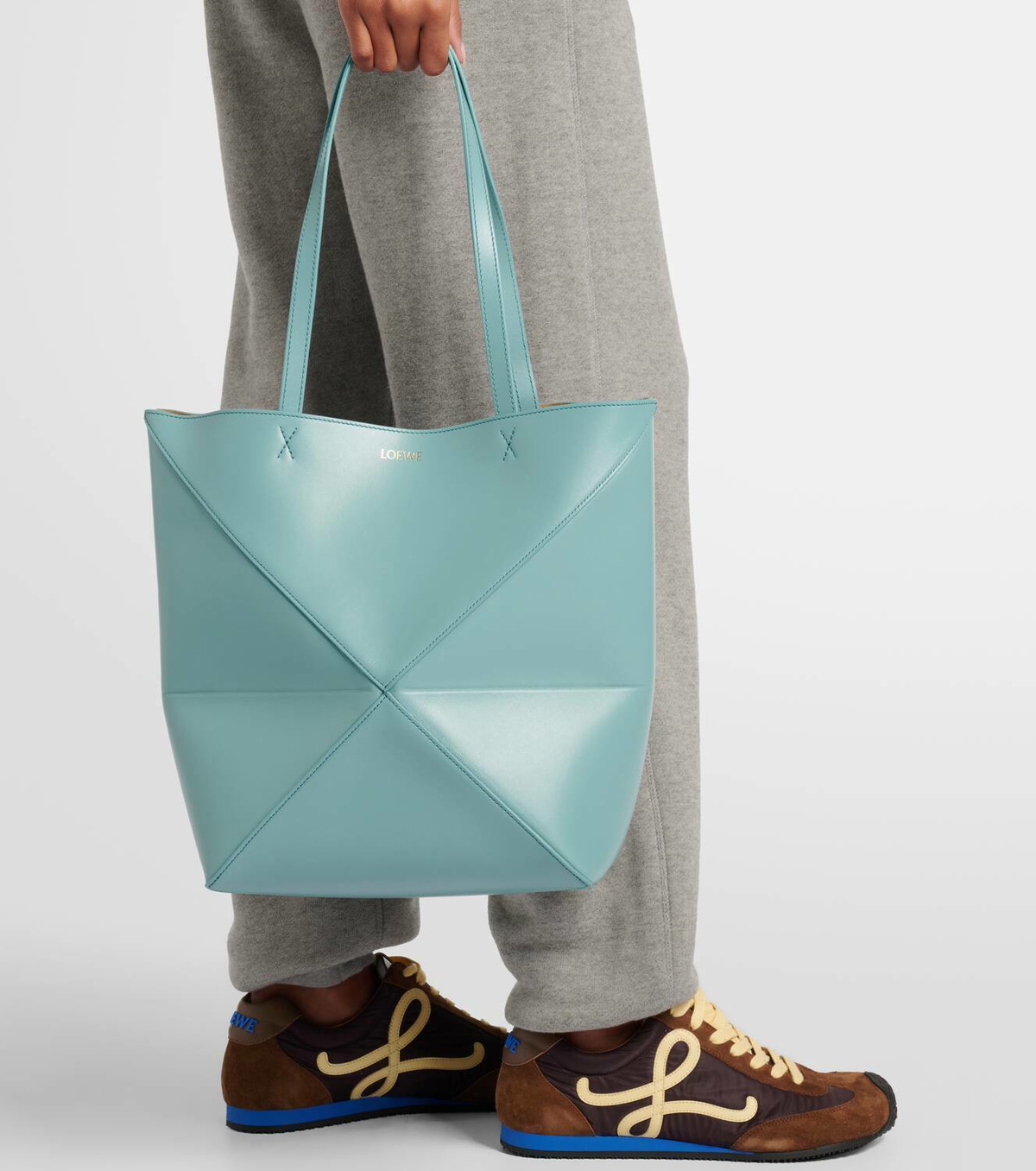 【VIP価格★】LOEWE(ロエベ) Medium Puzzle Fold トートバッグ LOEWE ロエベ トートバッグ PUZZLE FOLD TOTE MEDIUM パズル