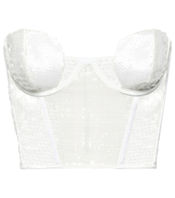 Photo: Nensi Dojaka - Bridal sequined bustier