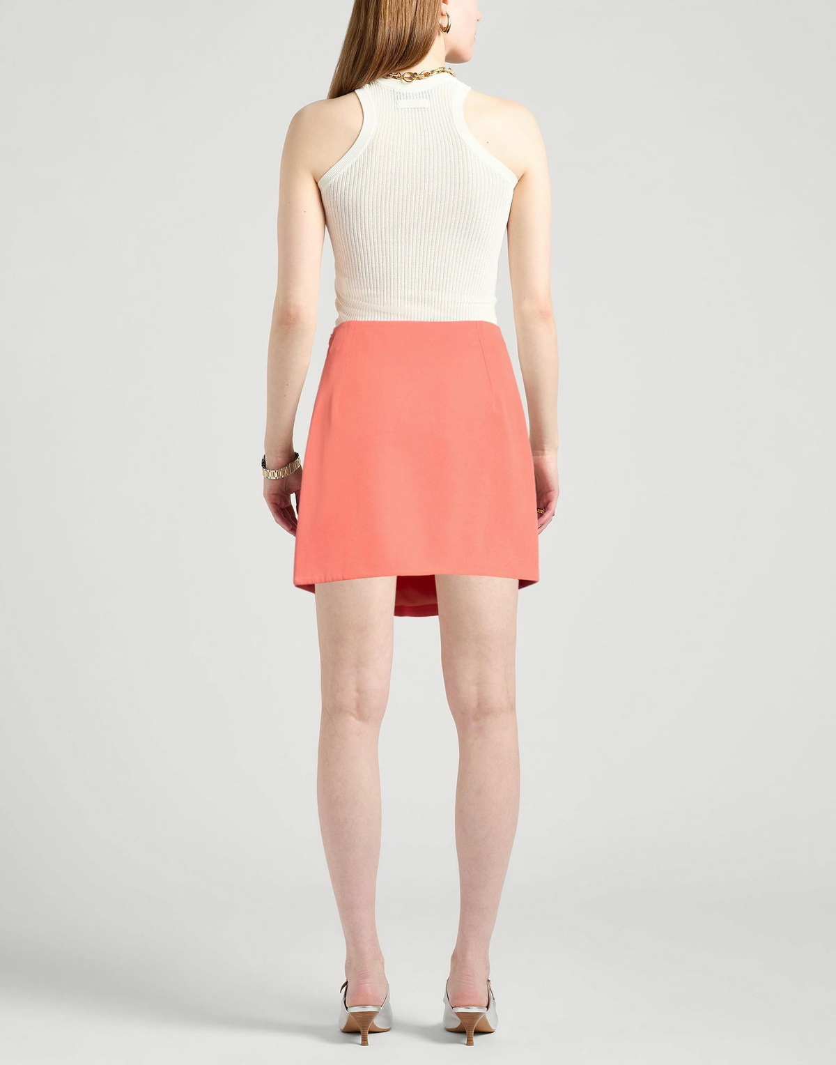 Just Cavalli Womens Mini skirt in Orange