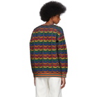 Issey Miyake Men Multicolor Roll Pattern Sweater