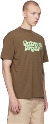 Palm Angels Brown Viper T-Shirt