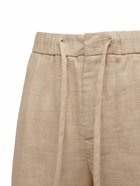 FRESCOBOL CARIOCA - Oscar Linen & Cotton Chino Pants