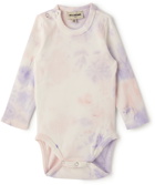 Wildkind Baby Pink & Purple Tie-Dye Lizzie Bodysuit