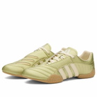 Adidas Women's Taekwondo Mei Elite Sneakers in Gold Metallic/Cream White/Gum