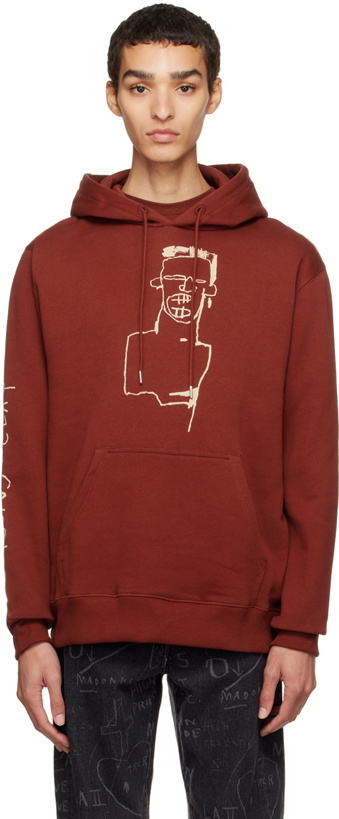 Photo: Études Red Jean-Michel Basquiat Edition Klein Cassius Clay Hoodie